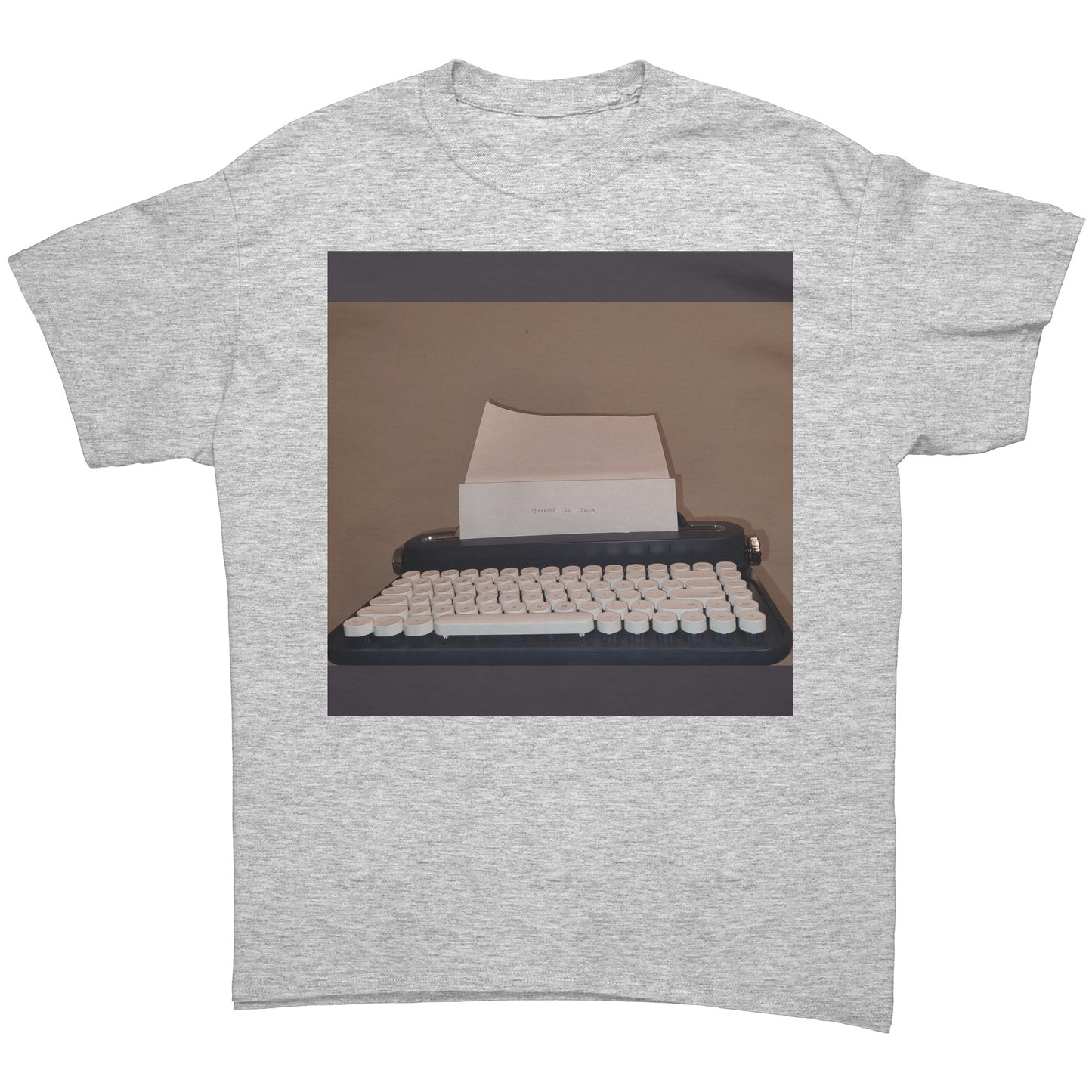 Speaking In Typos Shirt with tour dates
