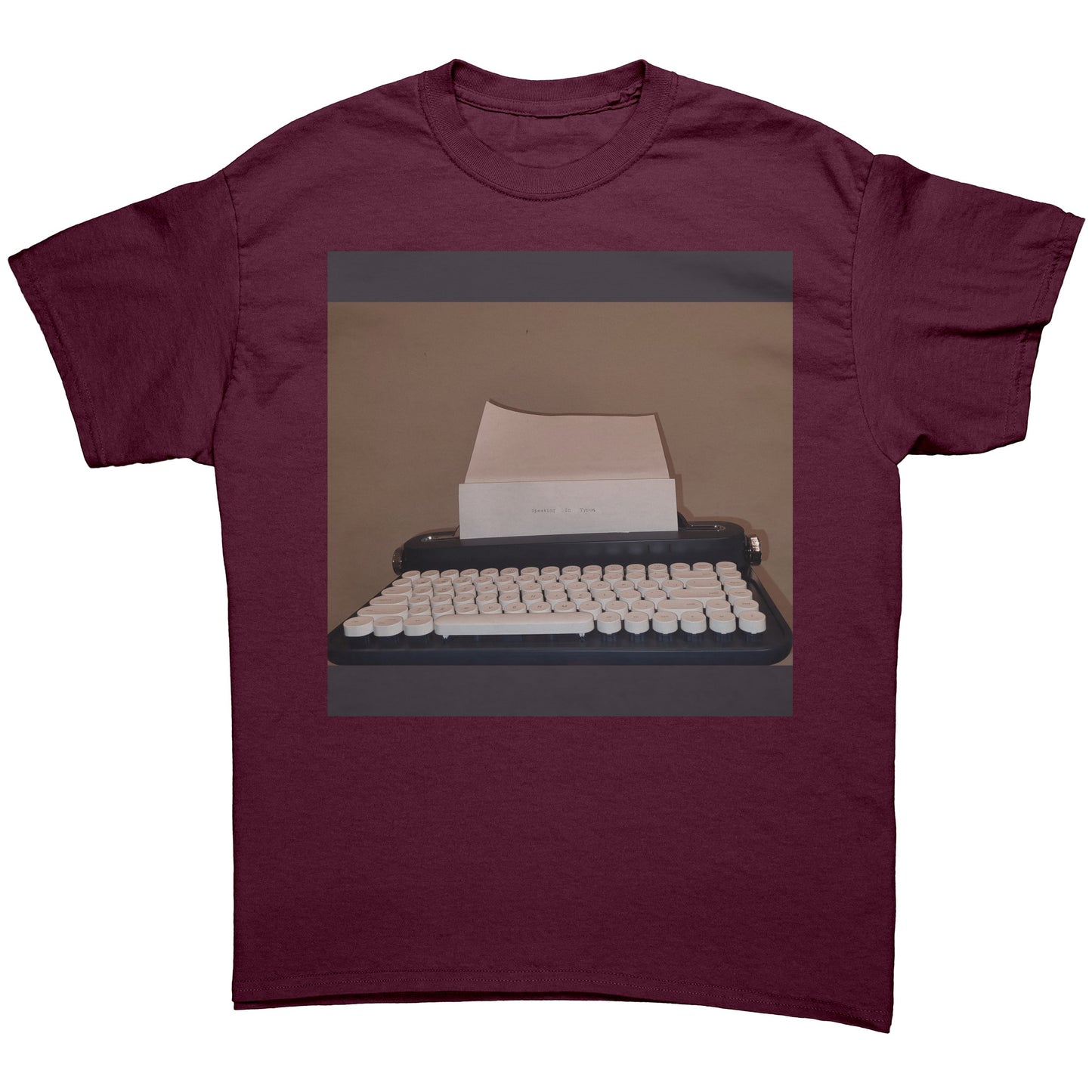 Speaking In Typos Shirt with tour dates