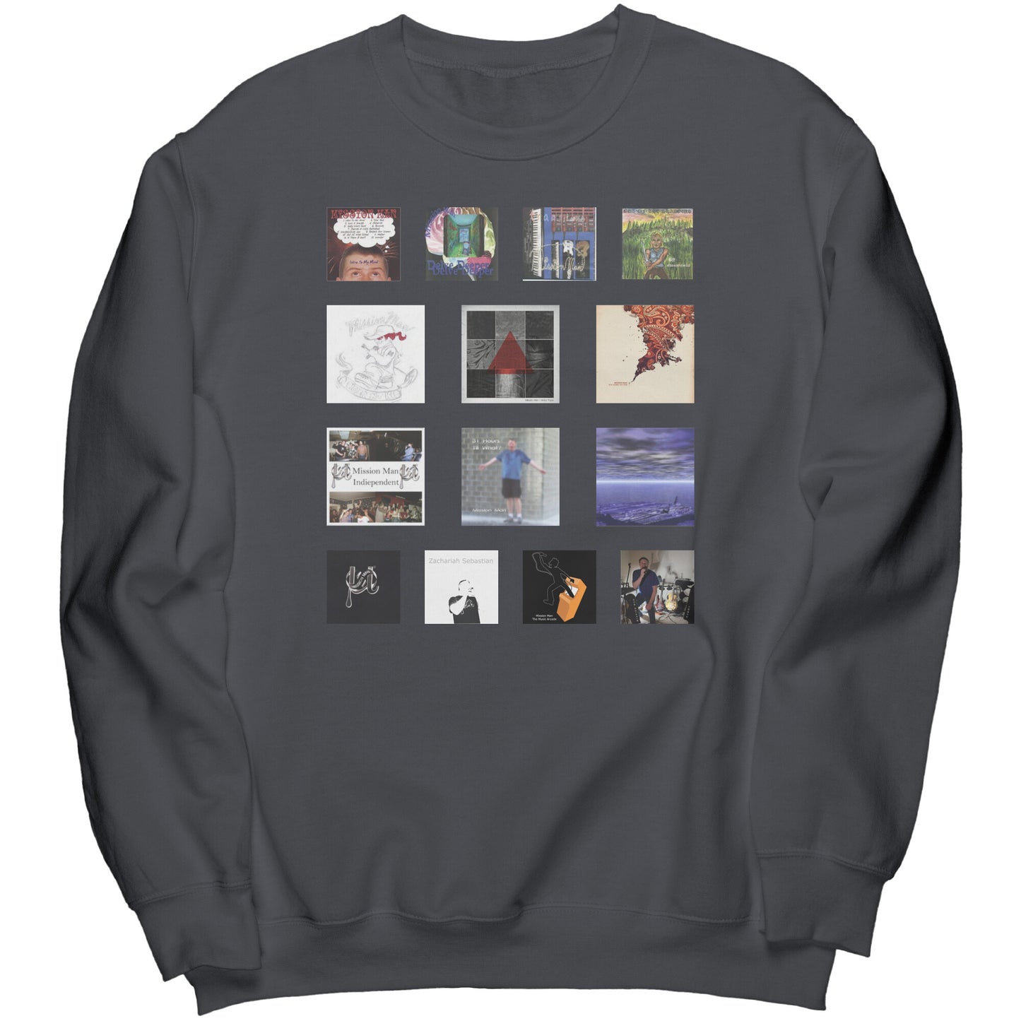 Mission Man Discography Sweatshirt
