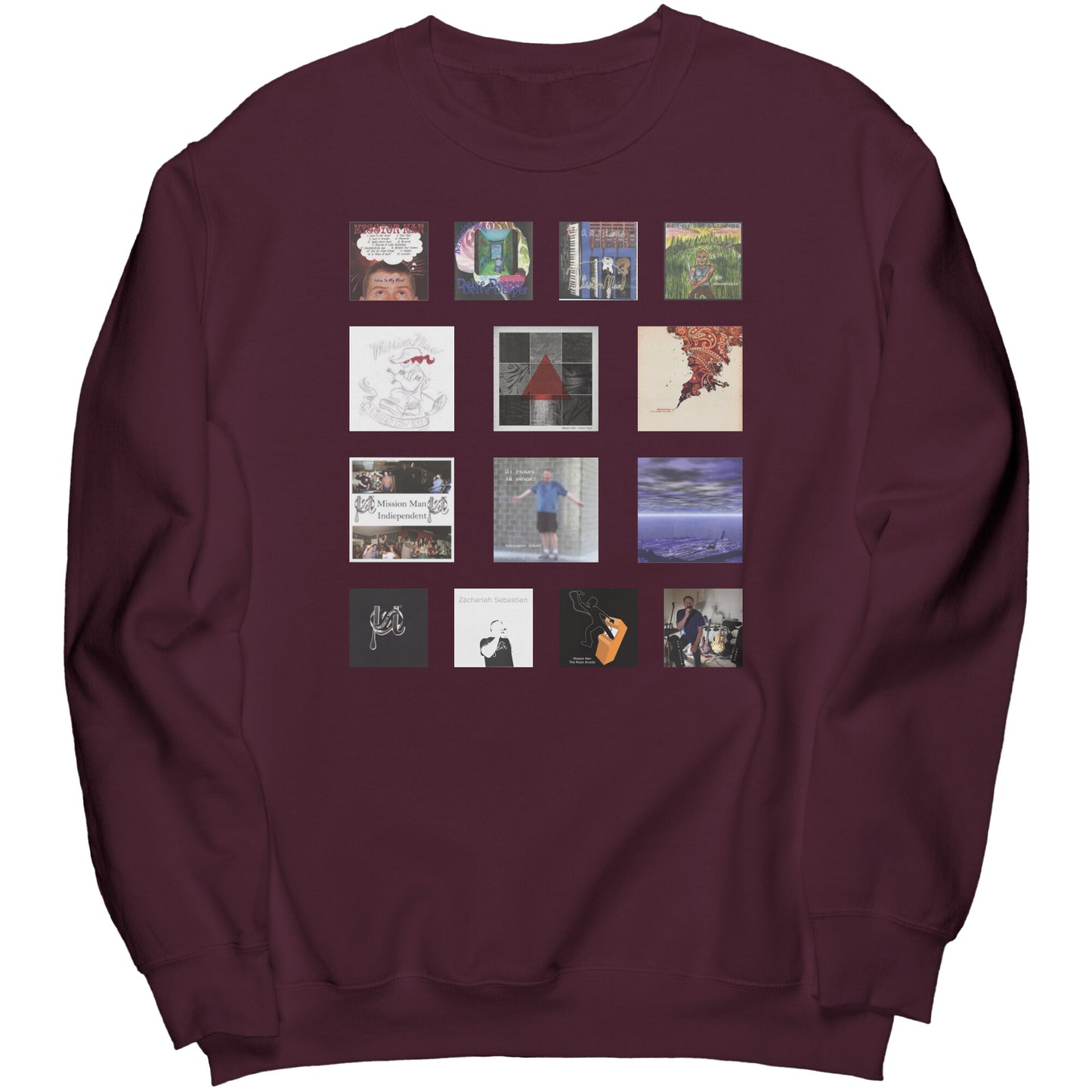 Mission Man Discography Sweatshirt