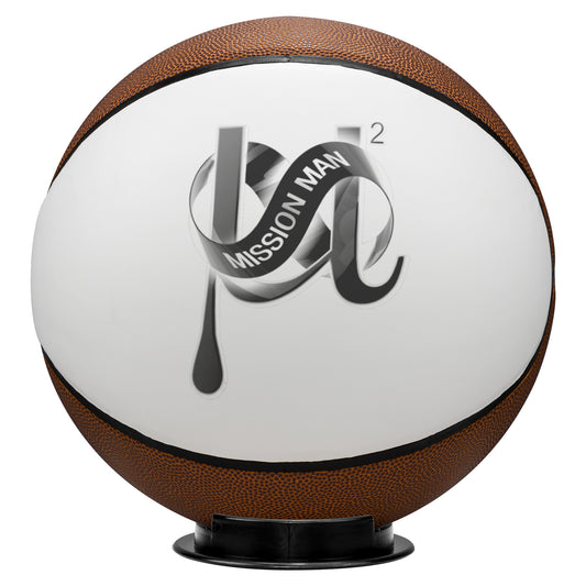Mission Man Full Sized Basketball With Logo