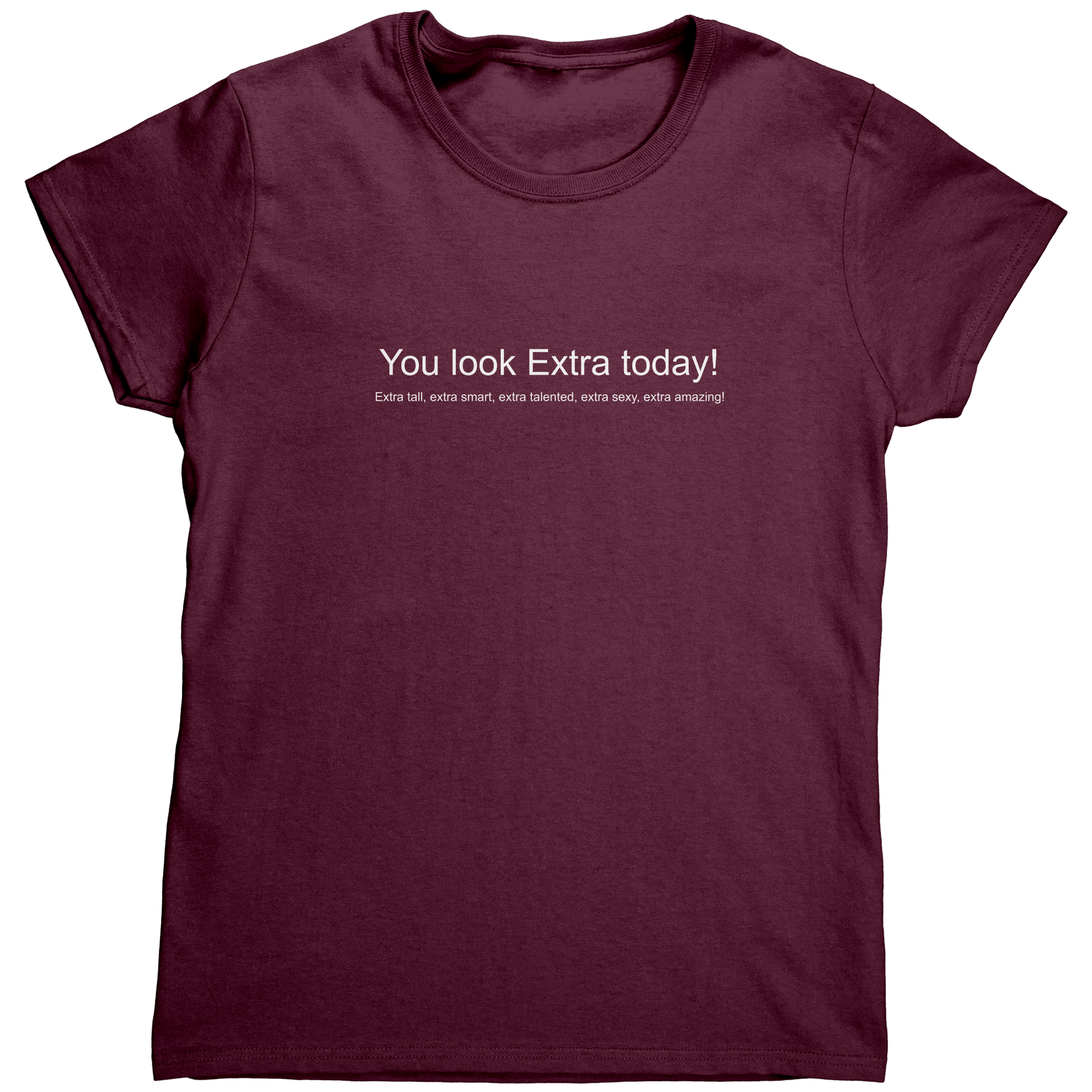 Extra_Sexy_Womens_Shirt_Maroon_Mockup.png