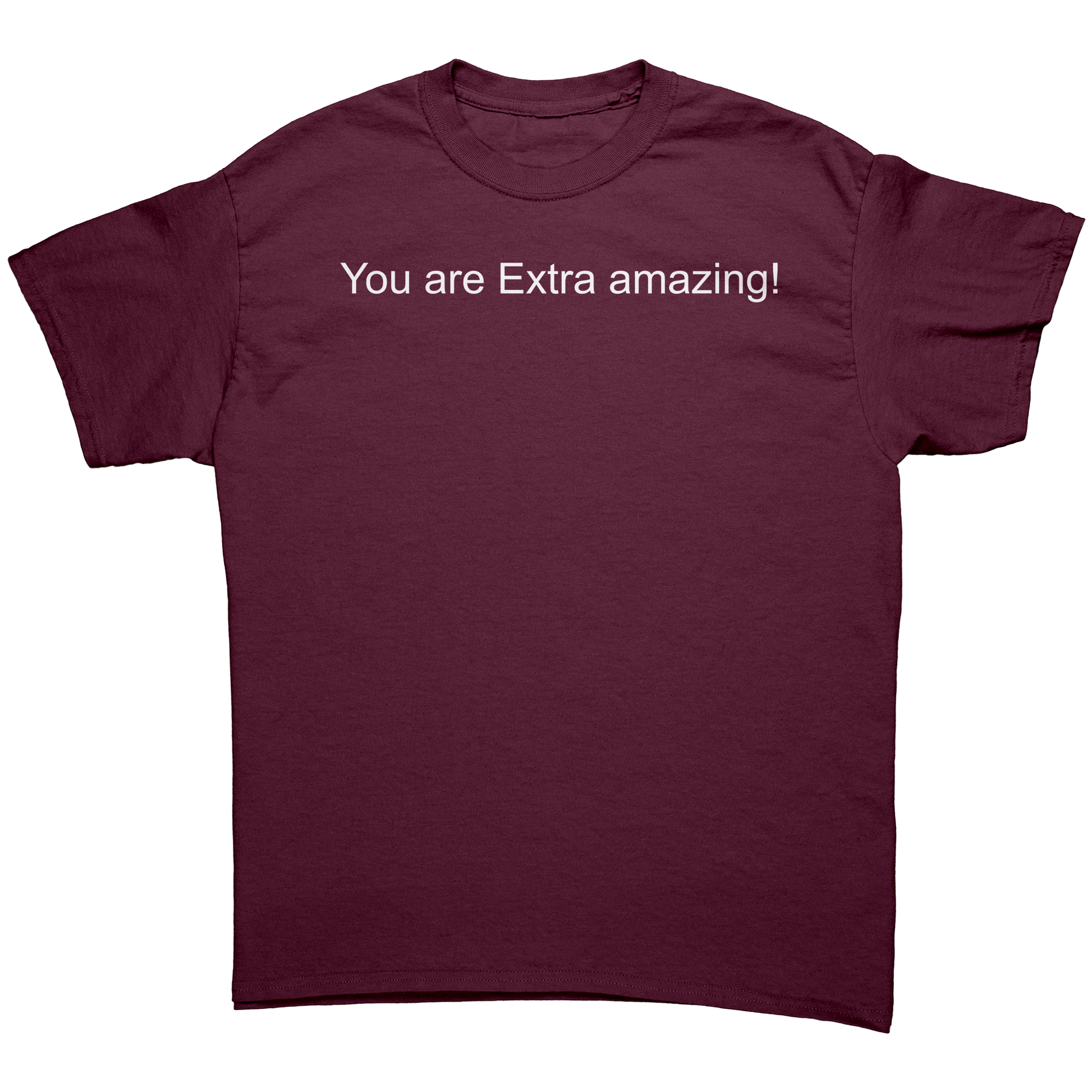 Extra_amazing_shirt_Not_mirrored_Maroon_Front_Mockup.png