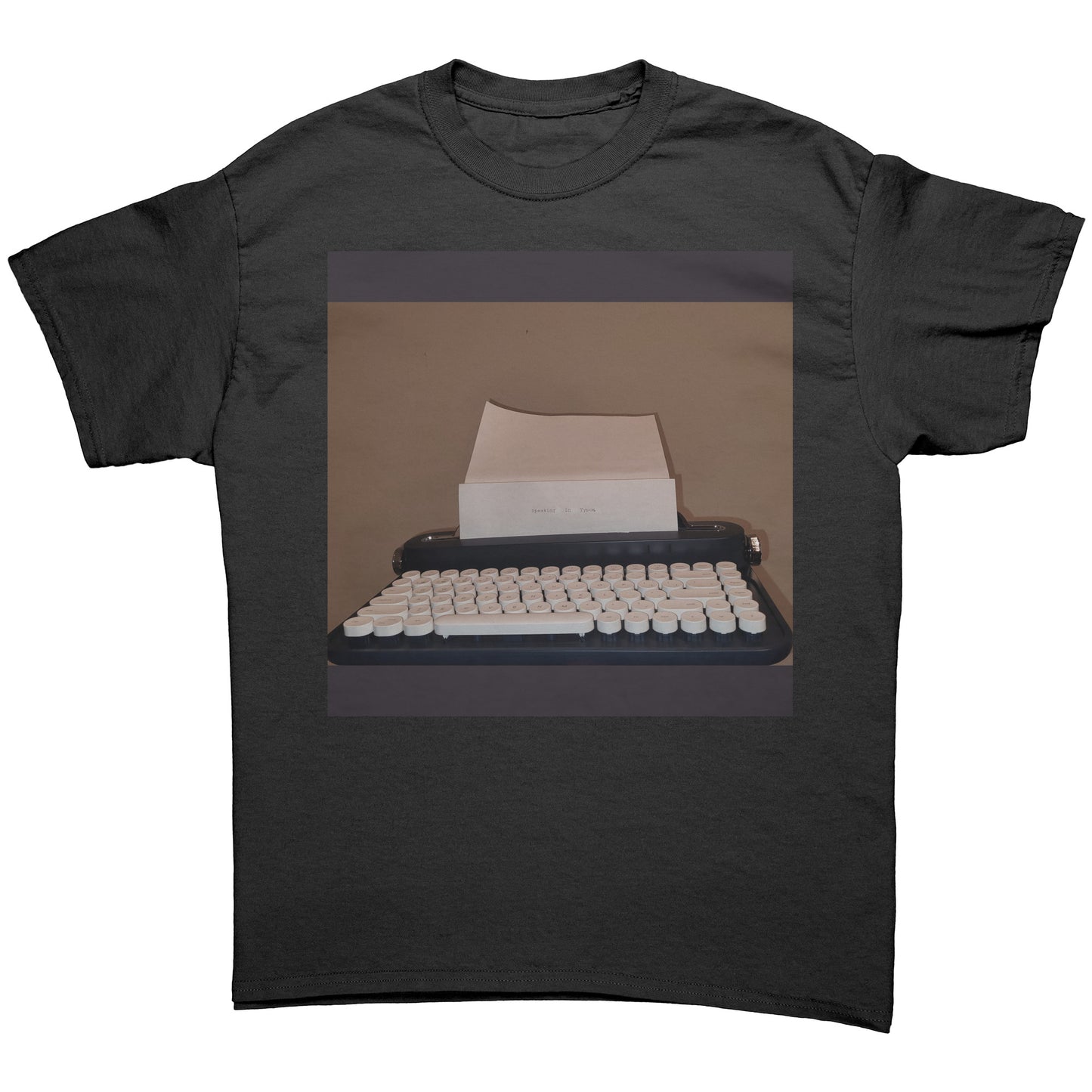 Speaking In Typos Shirt with tour dates