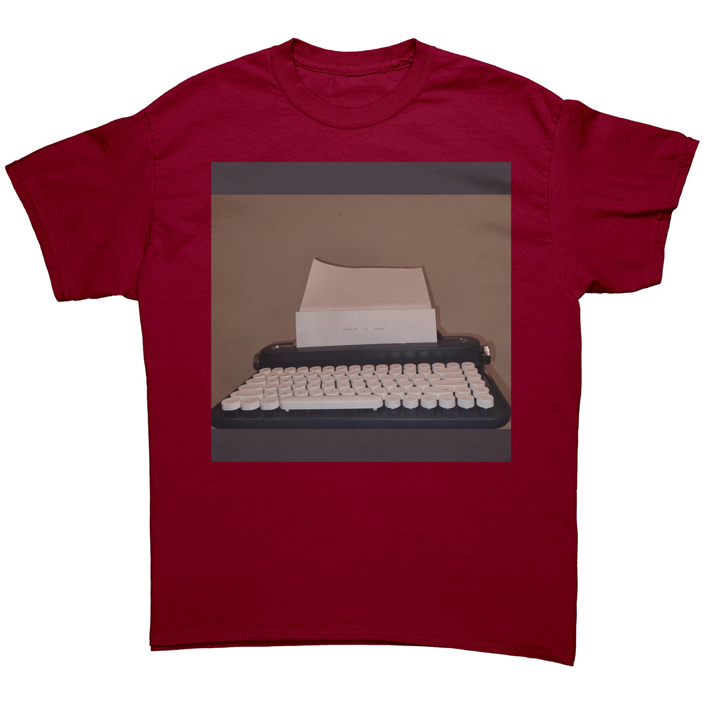 Speaking In Typos Shirt with tour dates