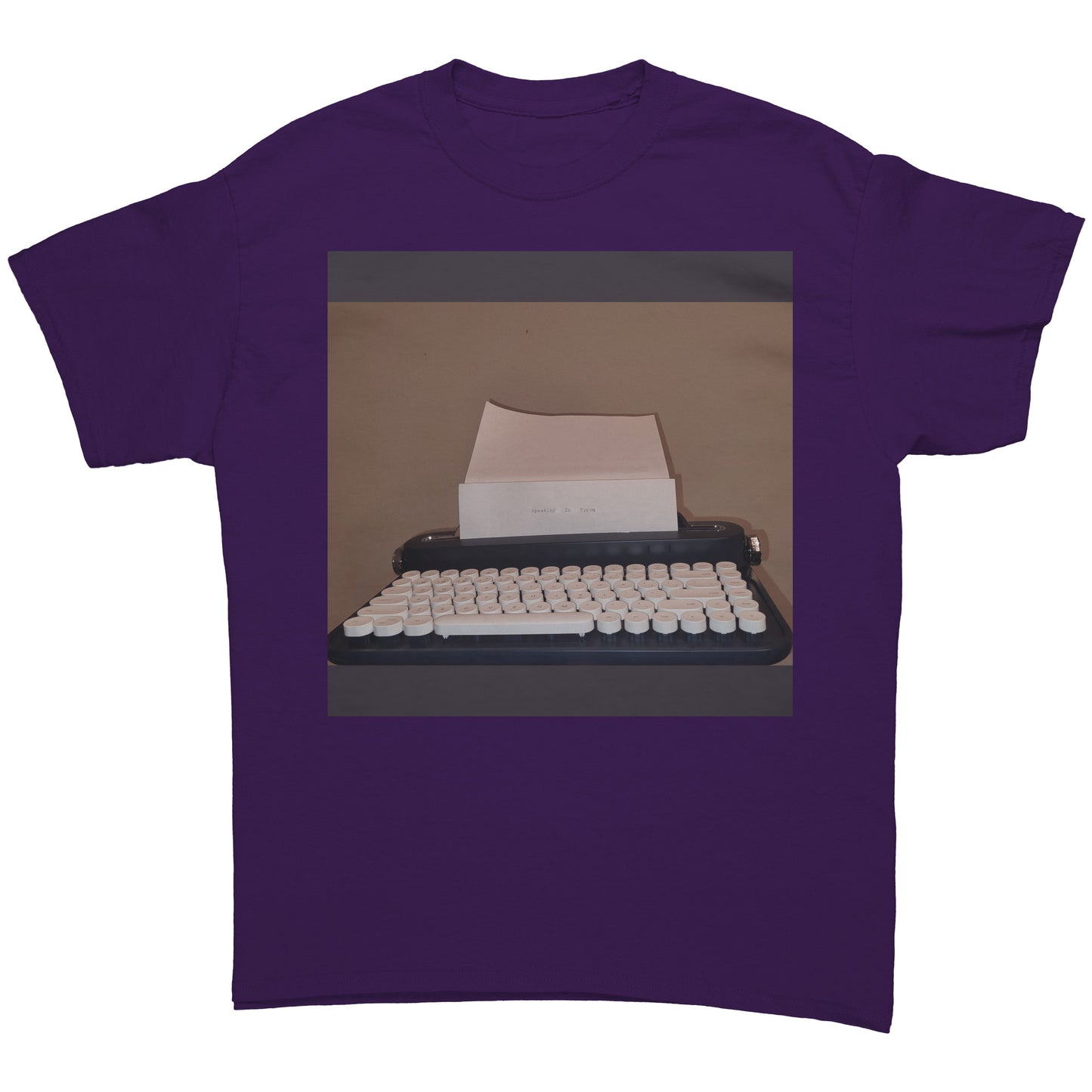 Speaking In Typos Shirt with tour dates