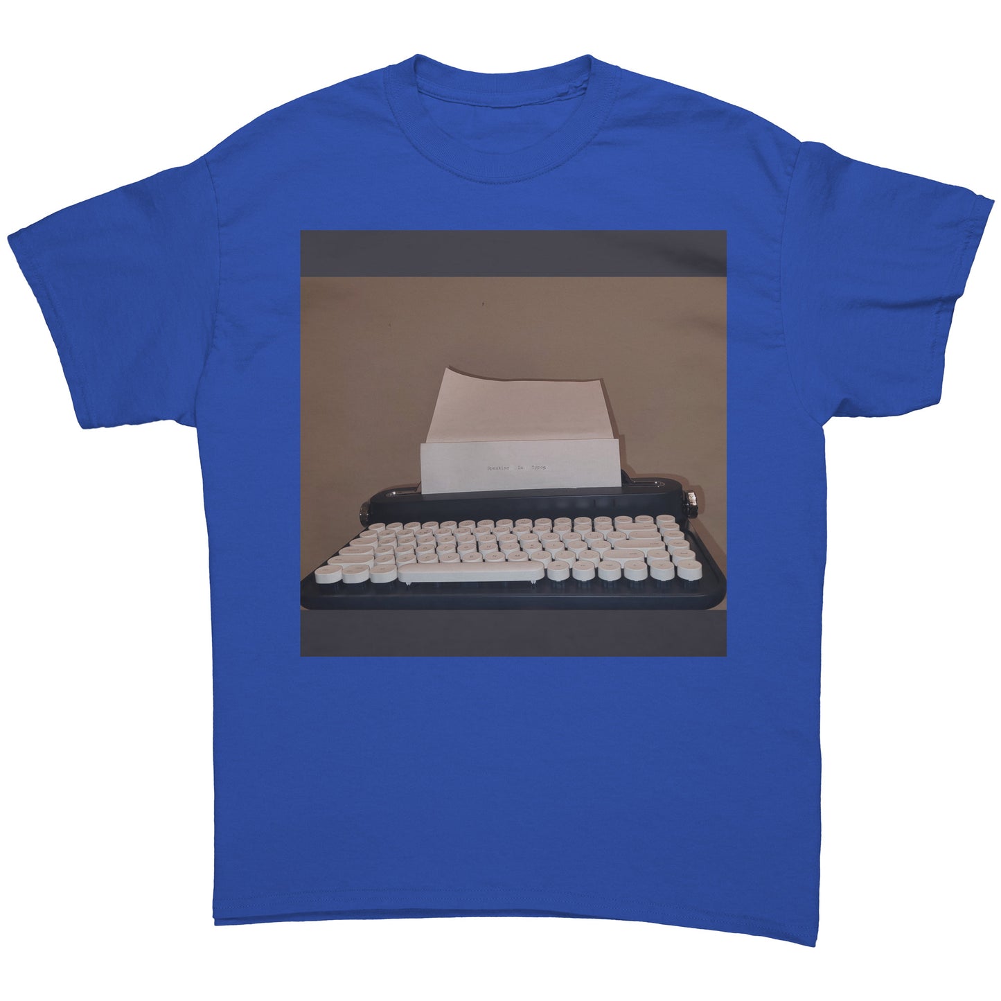 Speaking In Typos Shirt with tour dates
