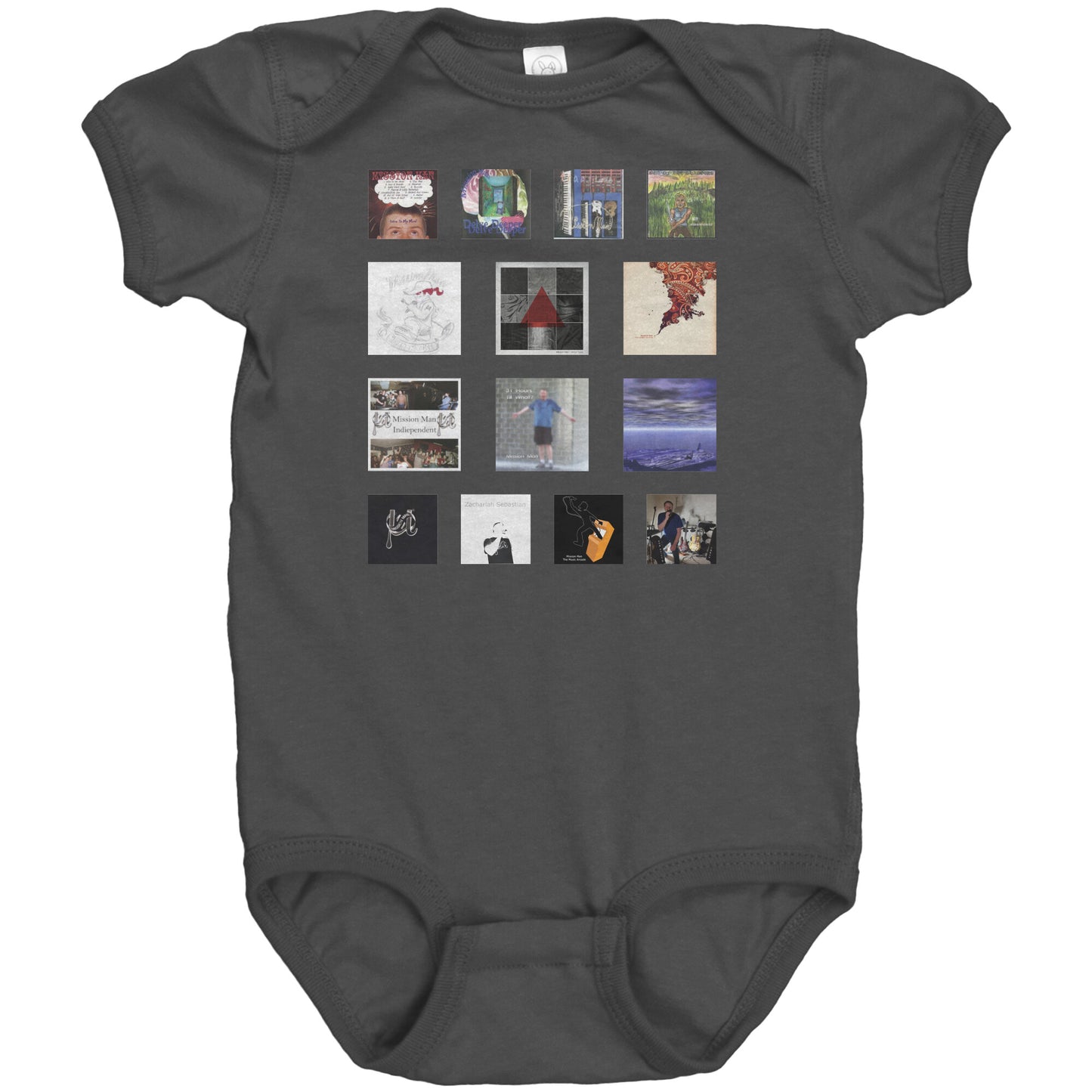 Mission Man Discography Baby Onesie