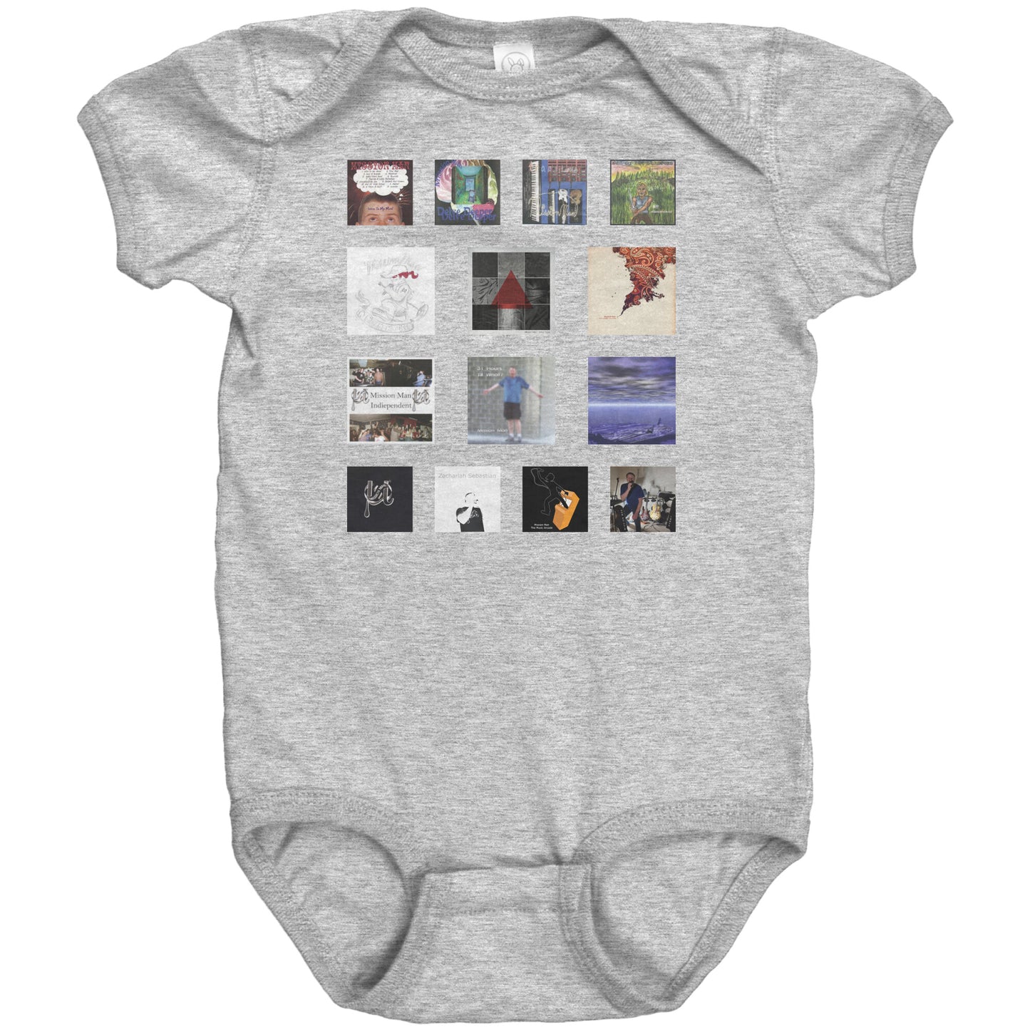 Mission Man Discography Baby Onesie