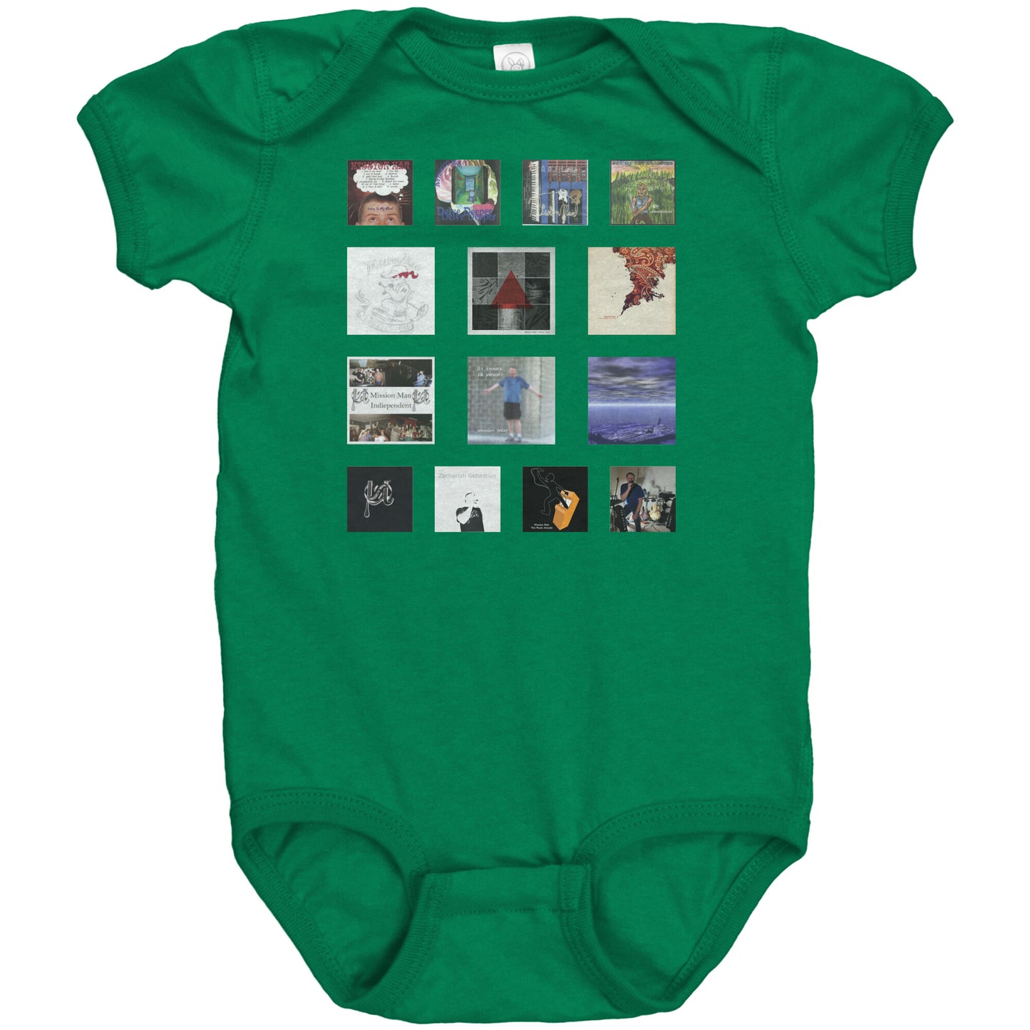 Mission Man Discography Baby Onesie