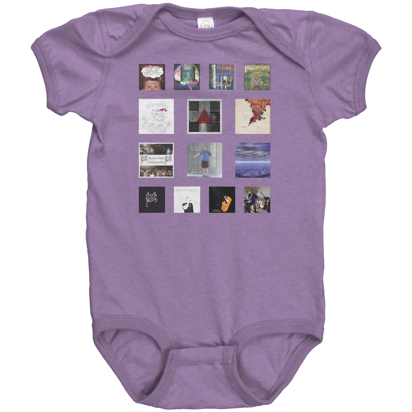 Mission Man Discography Baby Onesie