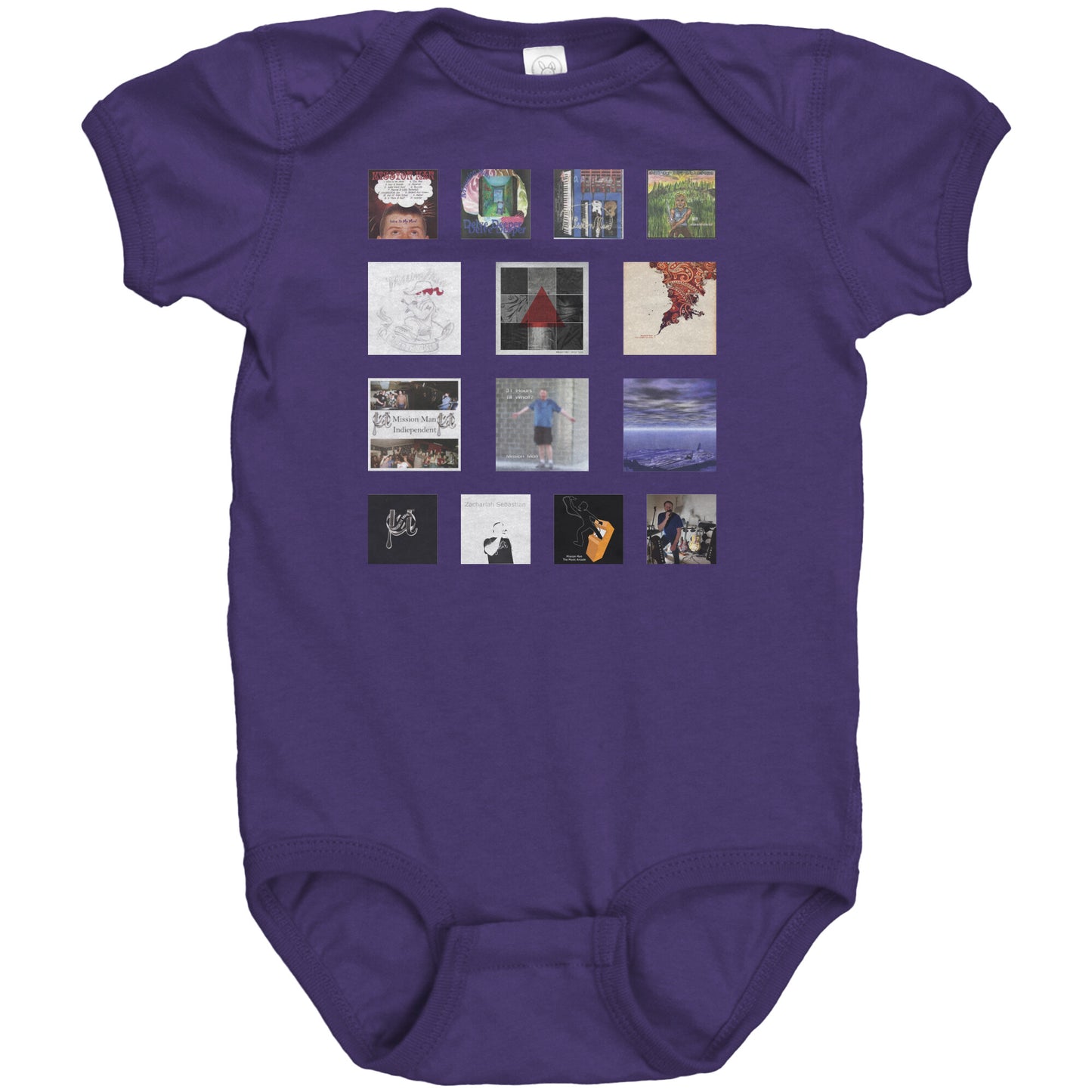 Mission Man Discography Baby Onesie