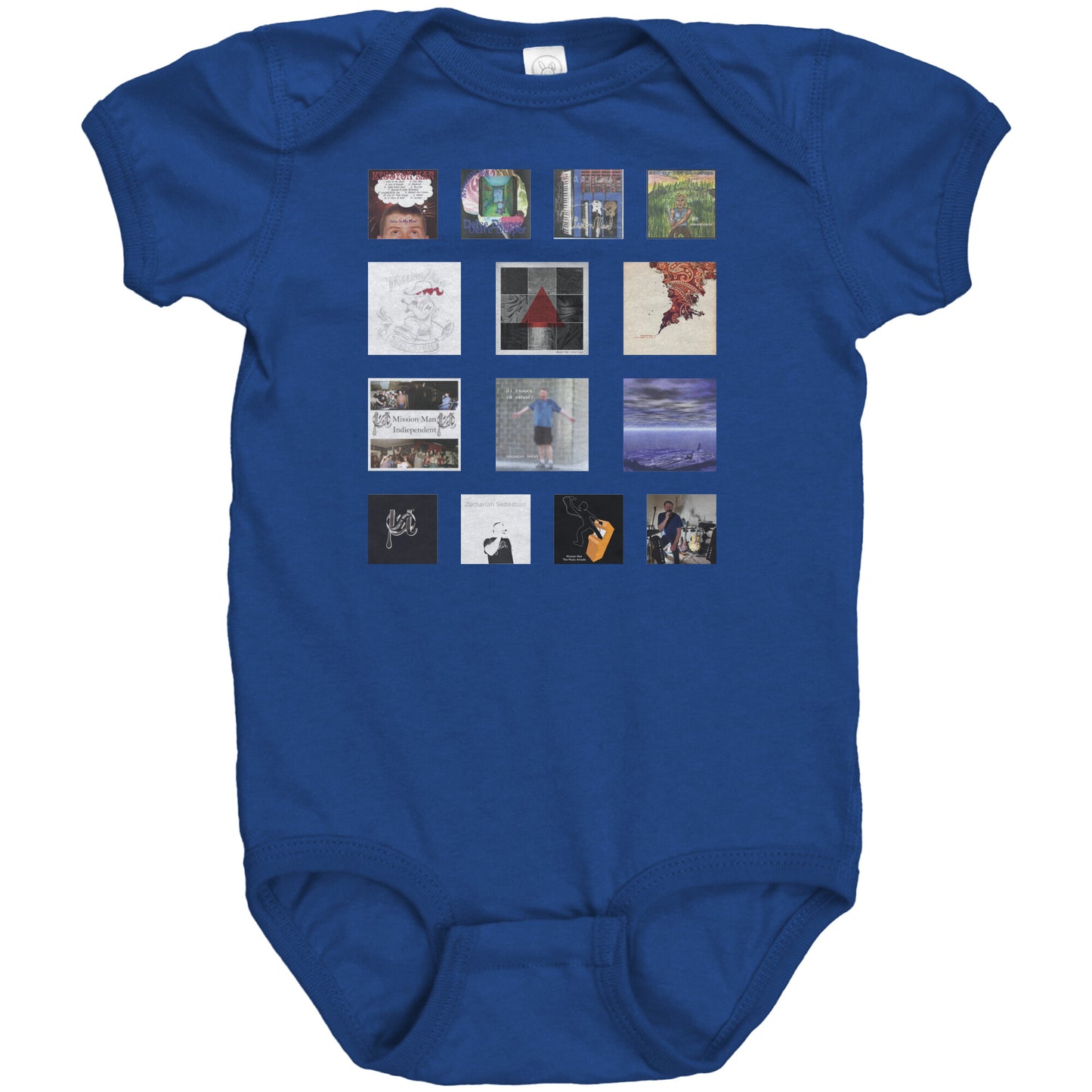 Mission Man Discography Baby Onesie