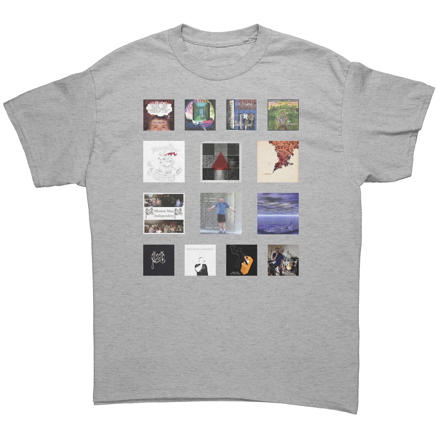 Mission Man Discography Shirt