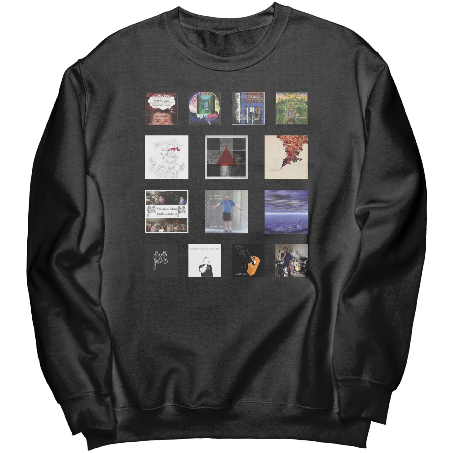 Mission Man Discography Sweatshirt