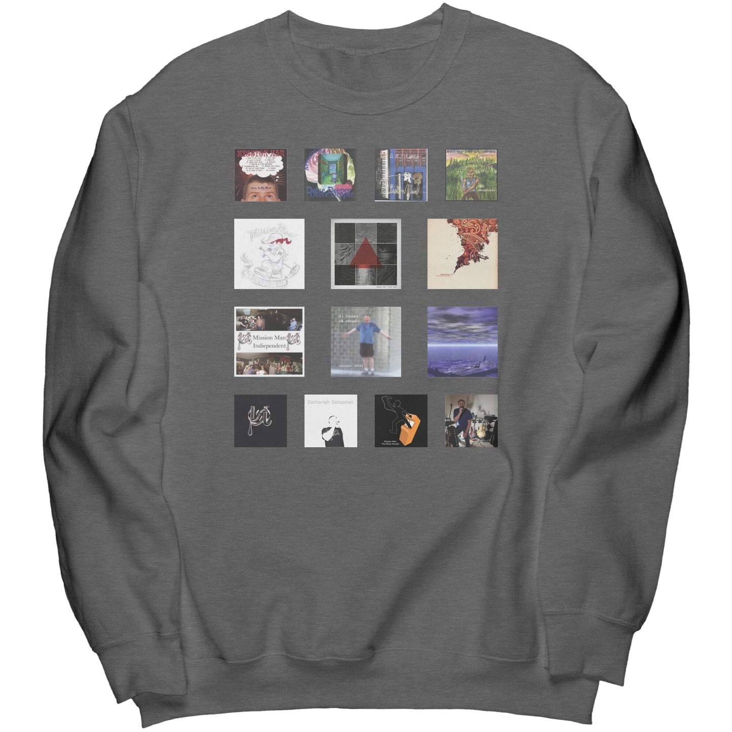 Mission Man Discography Sweatshirt