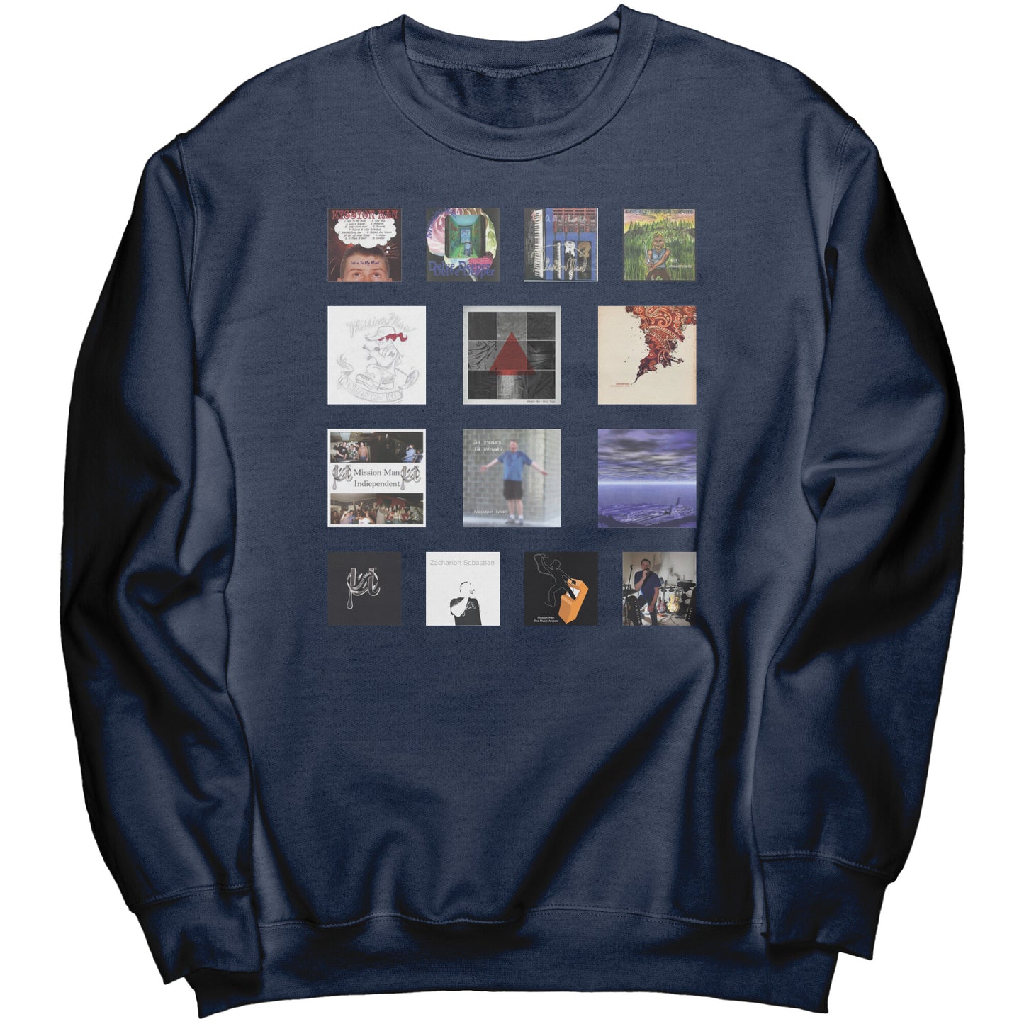 Mission Man Discography Sweatshirt
