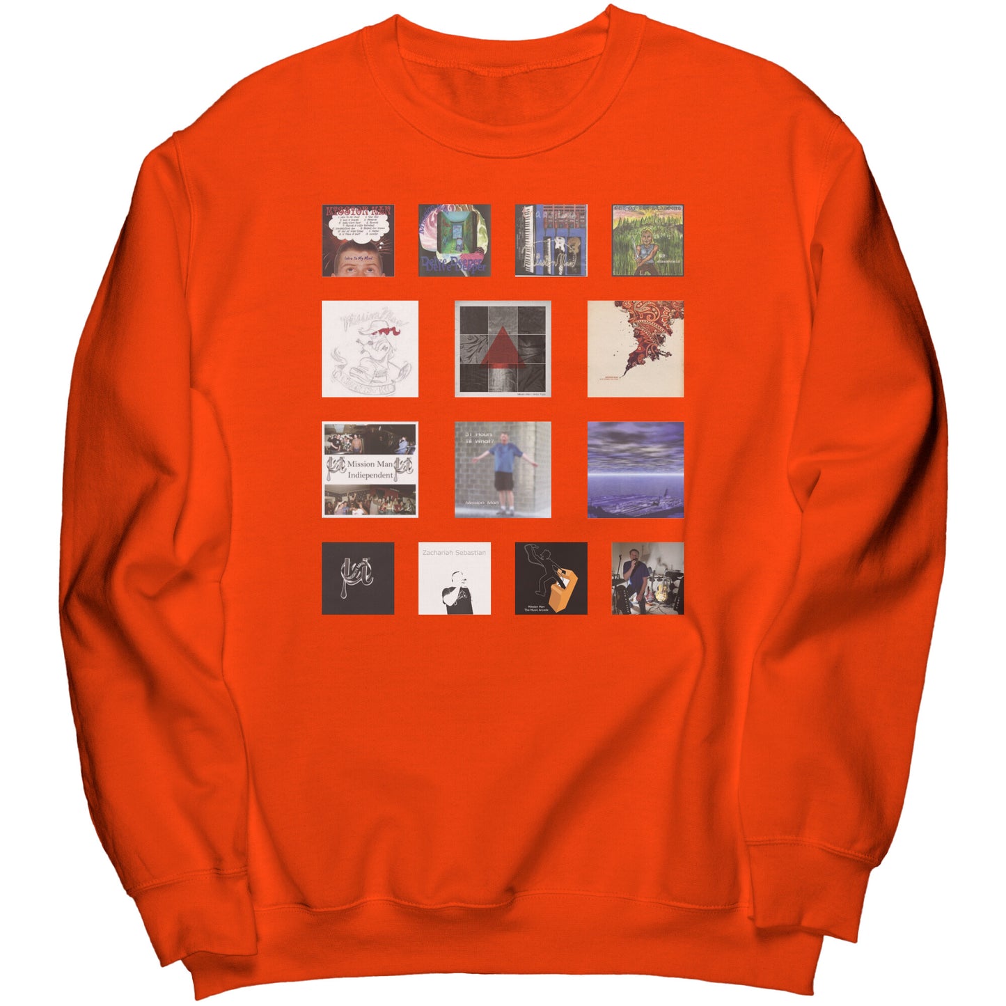 Mission Man Discography Sweatshirt