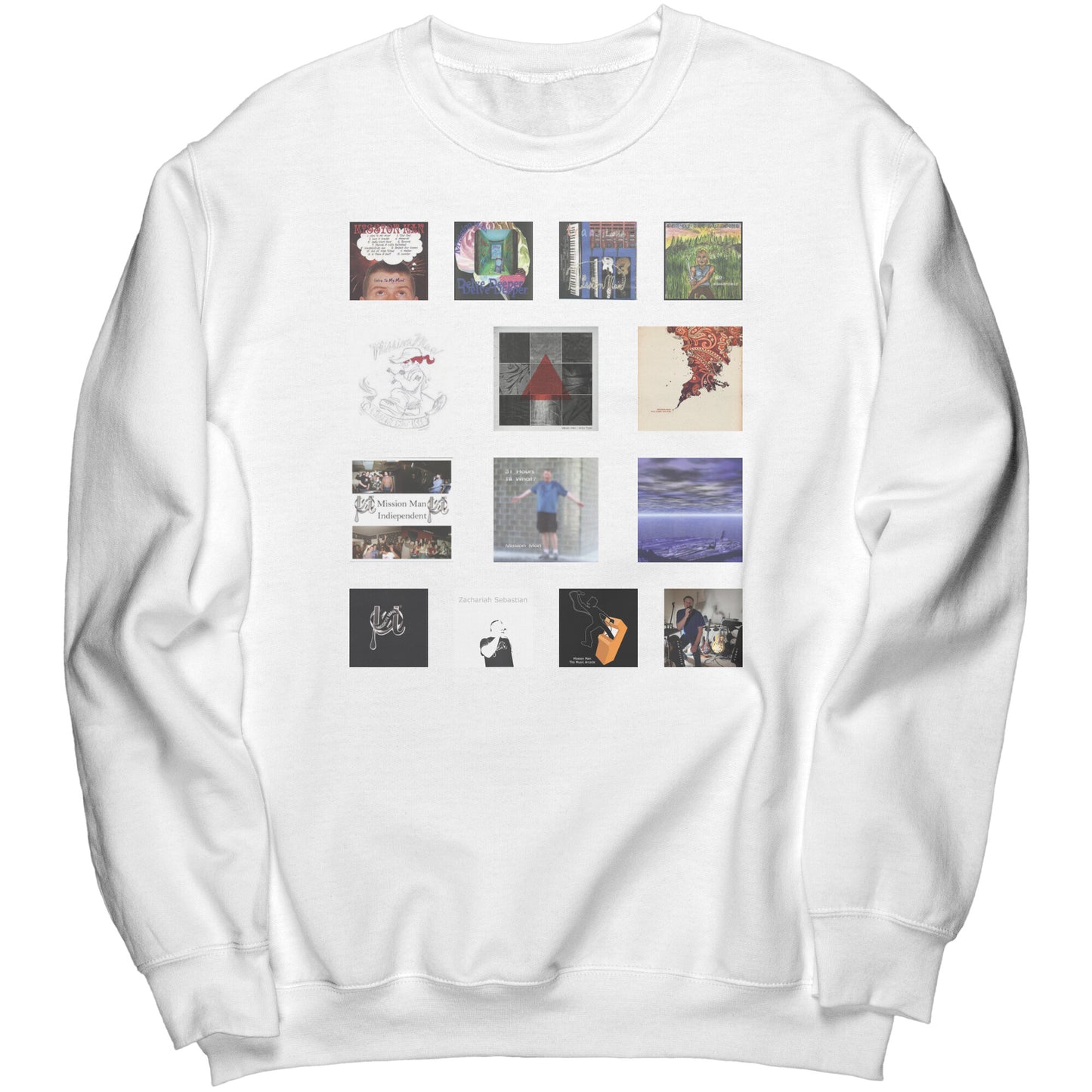 Mission Man Discography Sweatshirt